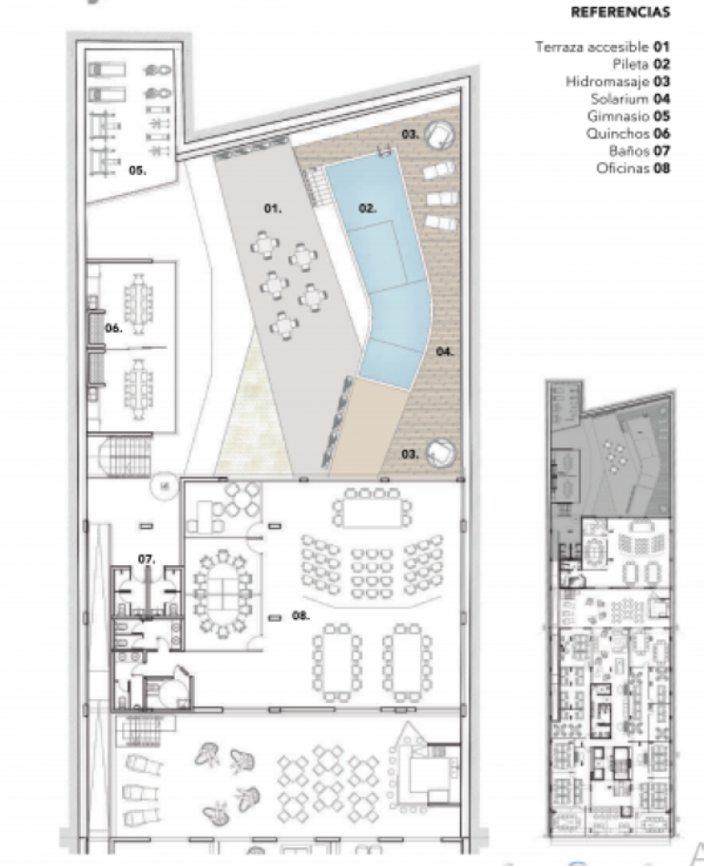Venta Departamento Dos Dormitorios Frente Ituzaingo y Buenos Aires Amenities