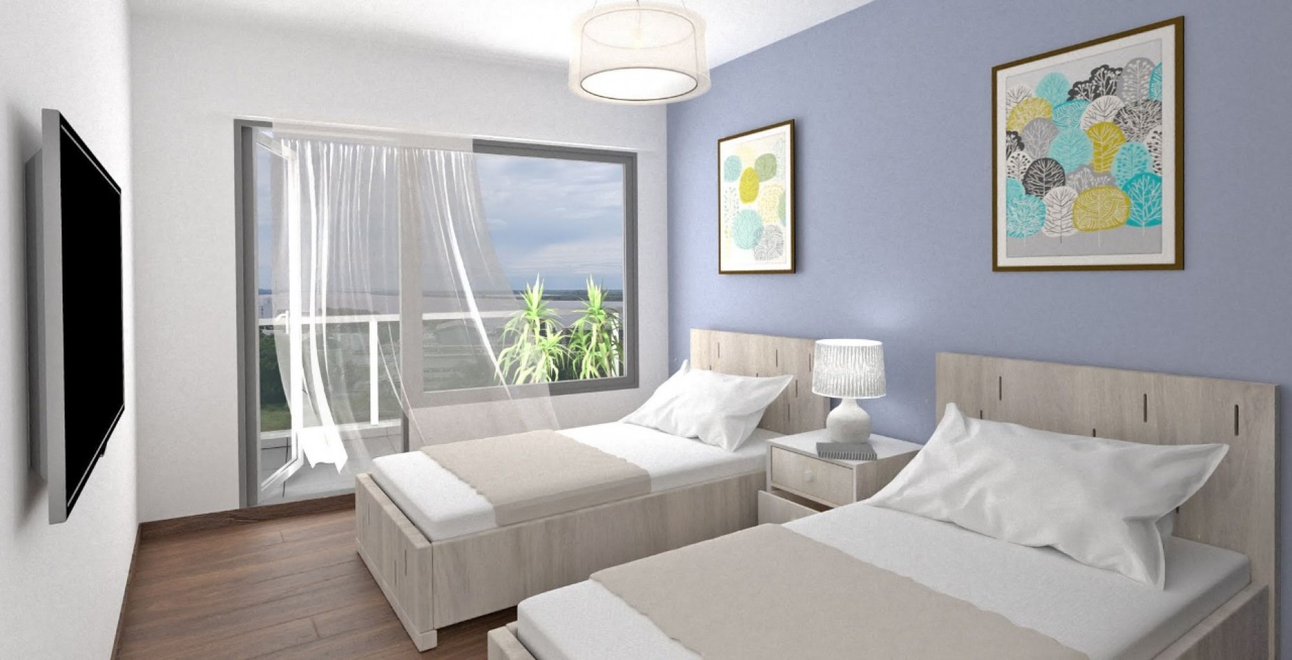 Venta Departamento Un Dormitorio Carballo y Rawson  Puerto Norte  Entrega mediados 2026