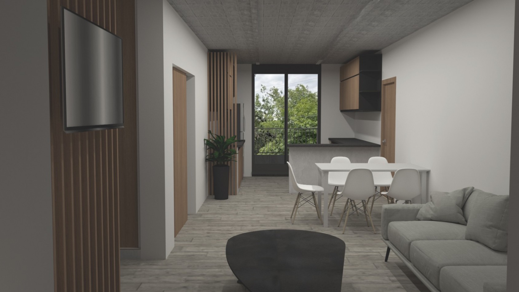 Venta Departamento Un Dormitorio c/ Cochera Funes Zona Centro SARMIENTO 1800