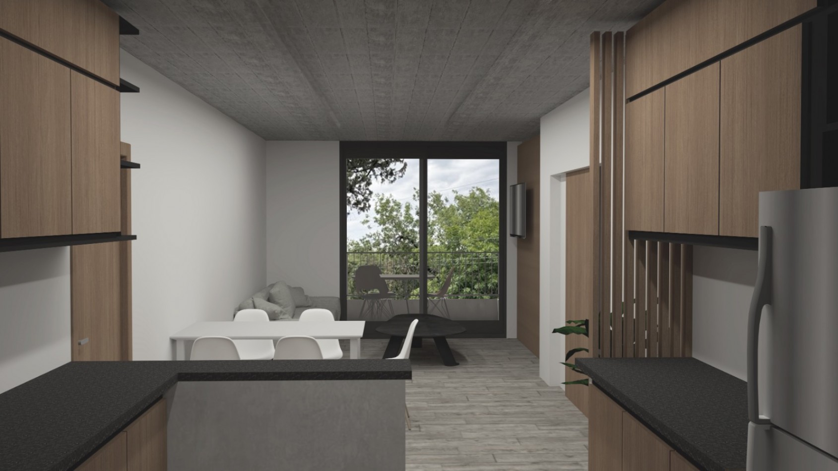 Venta Departamento Un Dormitorio c/ Cochera Funes Zona Centro SARMIENTO 1800