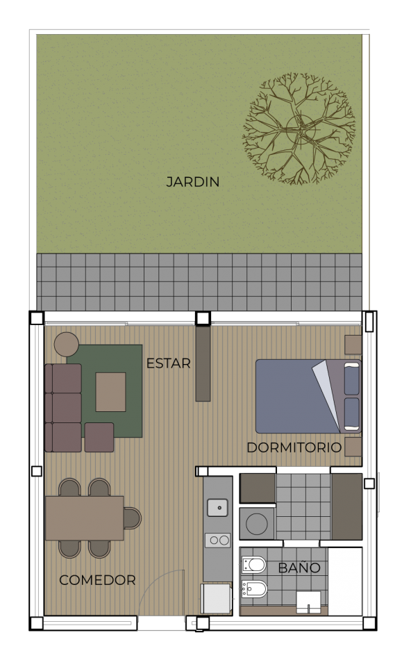 Venta Departamento Un Dormitorio c/ Cochera Funes Zona Centro SARMIENTO 1800