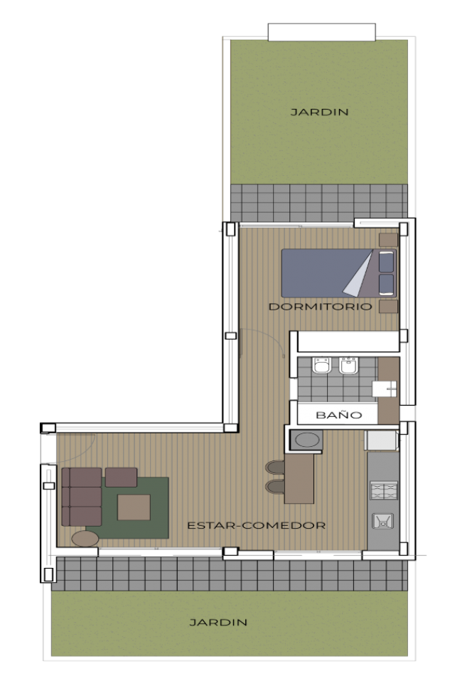 Venta Departamento Un Dormitorio c/ Cochera Funes Zona Centro SARMIENTO 1800
