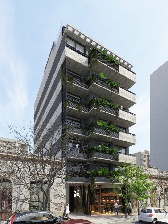 VENTA DEPARTAMENTO UN DORMITORIO CON PATIO COCHABAMBA Y SARMIENTO ABASTO ENTREGA AGOSTO 2024