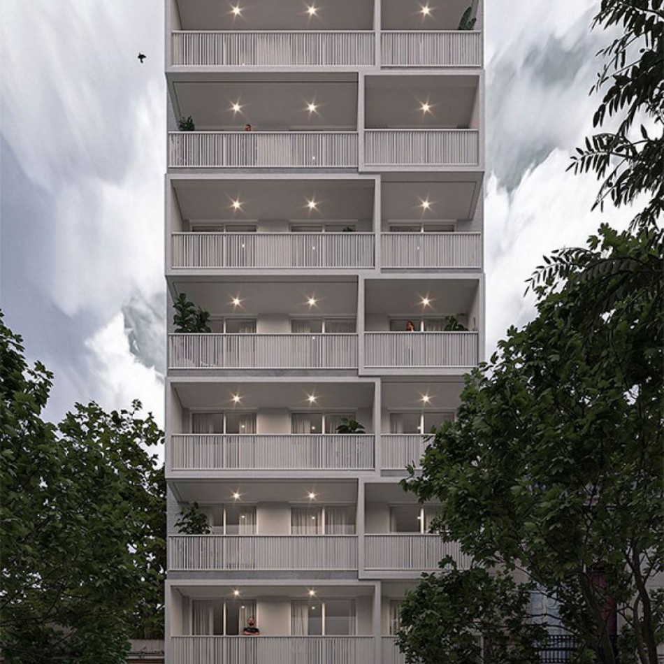 VENTA DEPARTAMENTO DOS DORMITORIOS PRIMER PISO SAN JUAN Y PARAGUAY 50% Y 12 MESES AZ