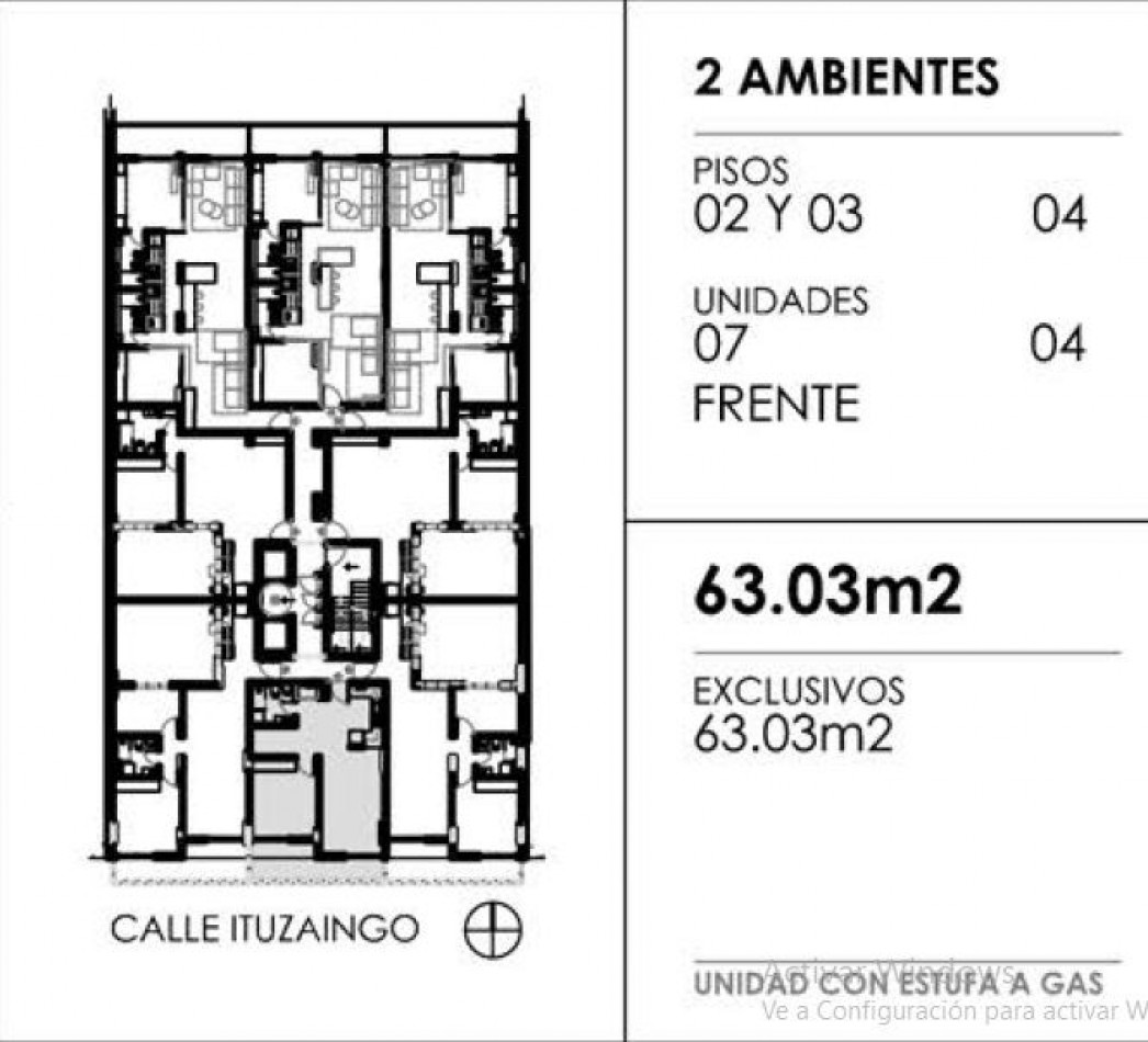 VENTA DEPARTAMENTO UN DORMITORIO ITUZAINGO Y BUENOS AIRES ESTRENAR!!