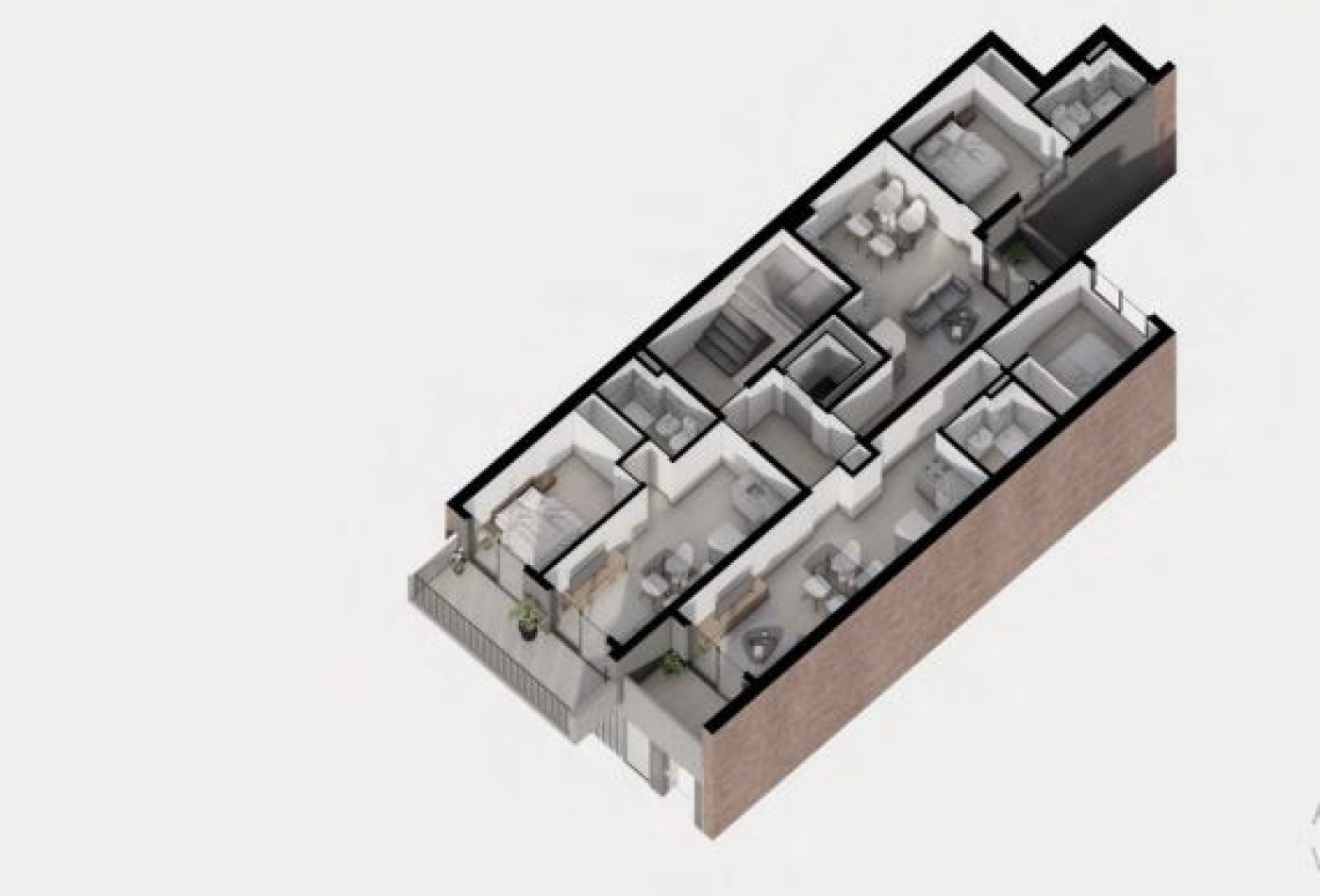 VENTA DEPARTAMENTO TRES DORMITORIOS ROCA E ITUZAINGO POZO!! MARZO 2028