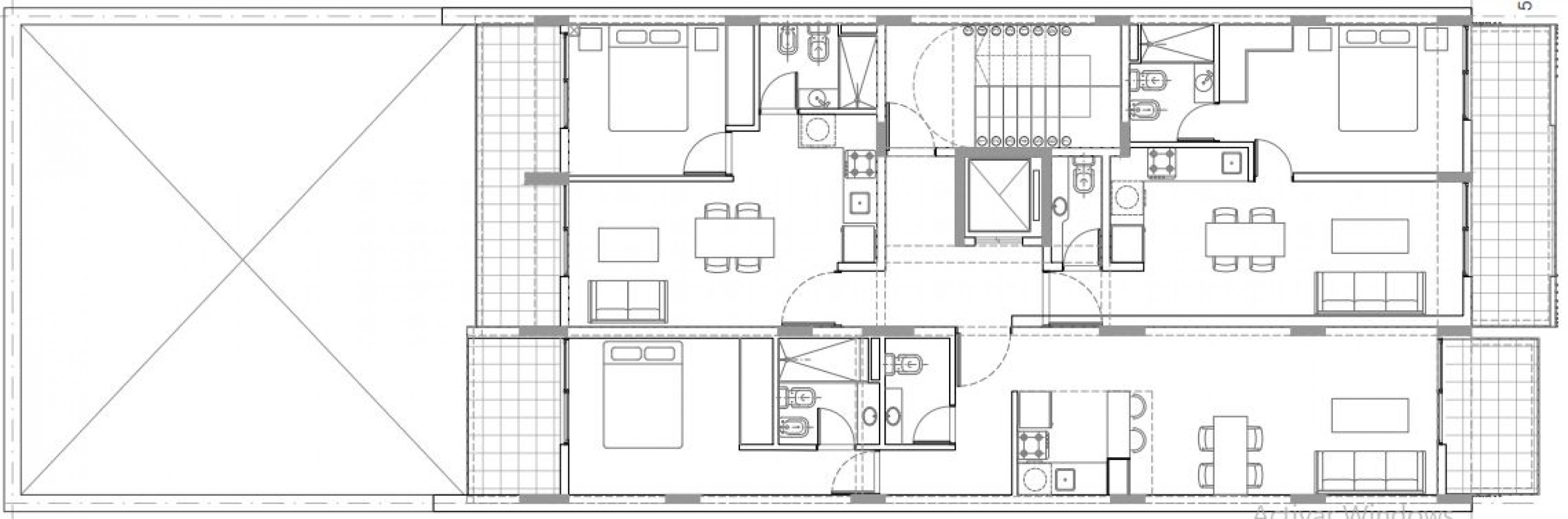 Venta Departamento UN Dormitorio DOS BAÑOS VENTILACION CRUZADA Cordoba 3000 Diciembre 2026, Financiacion 