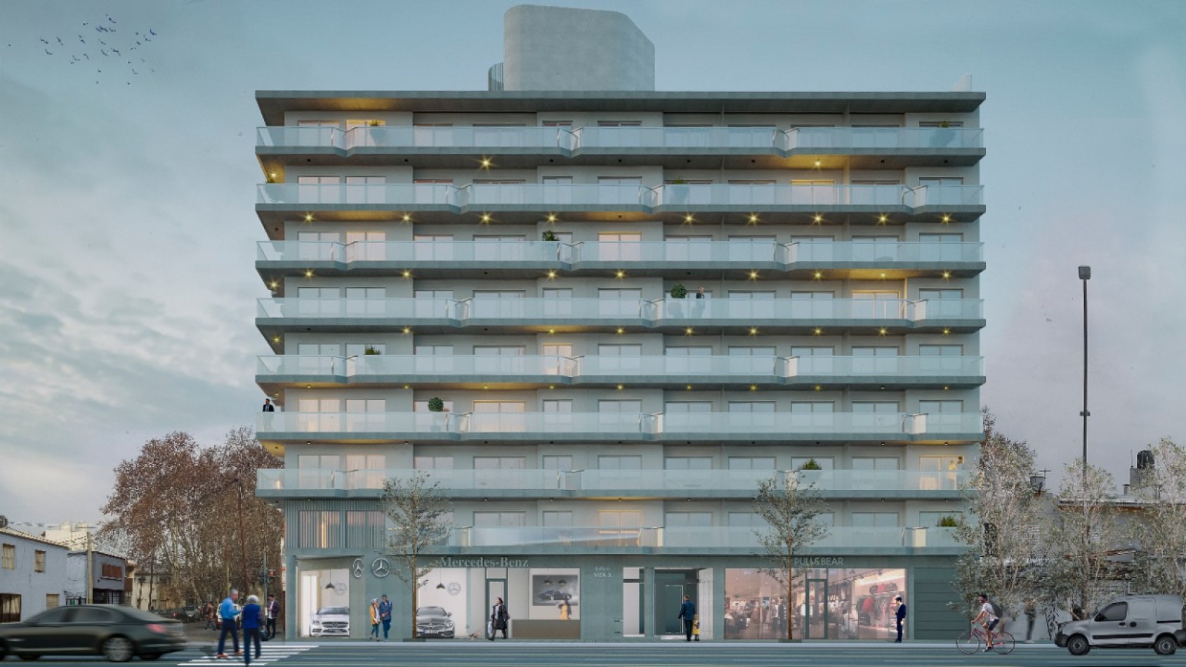 VENTA DEPARTAMENTO DOS DORMITORIOS EN ESQQUINA PUERTO NORTE CARBALLO Y RAWSON