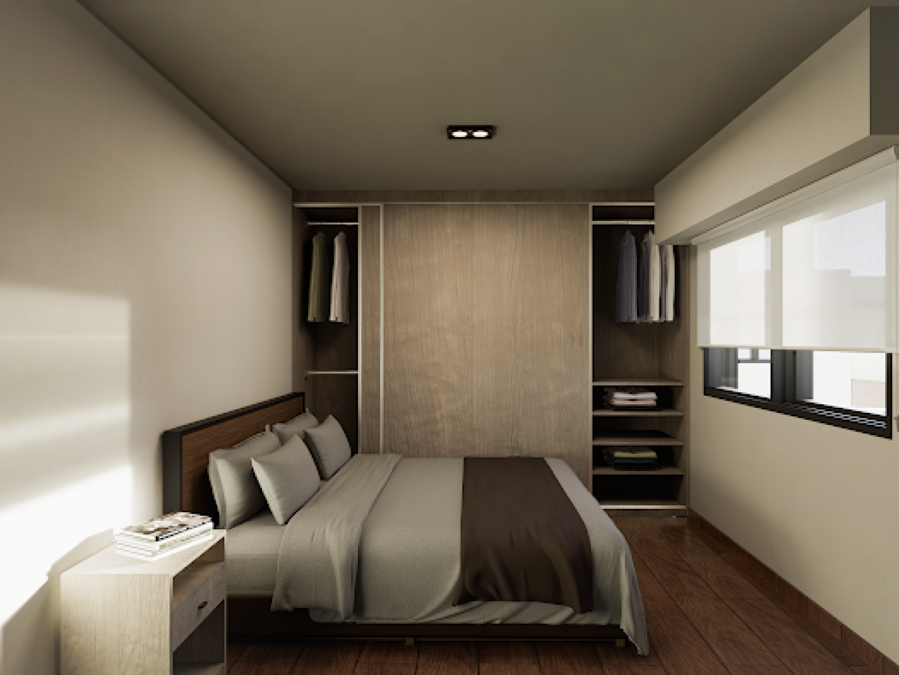 VENTA DEPARTAMENTO UN DORMITORIO AL FRENTE CON BALCON  SAN JUAN Y JUAN MANUEL DE ROSAS  NOVIEMBRE 2026 ENTREGA Y CUOTAS FIJAS EN DOLARES