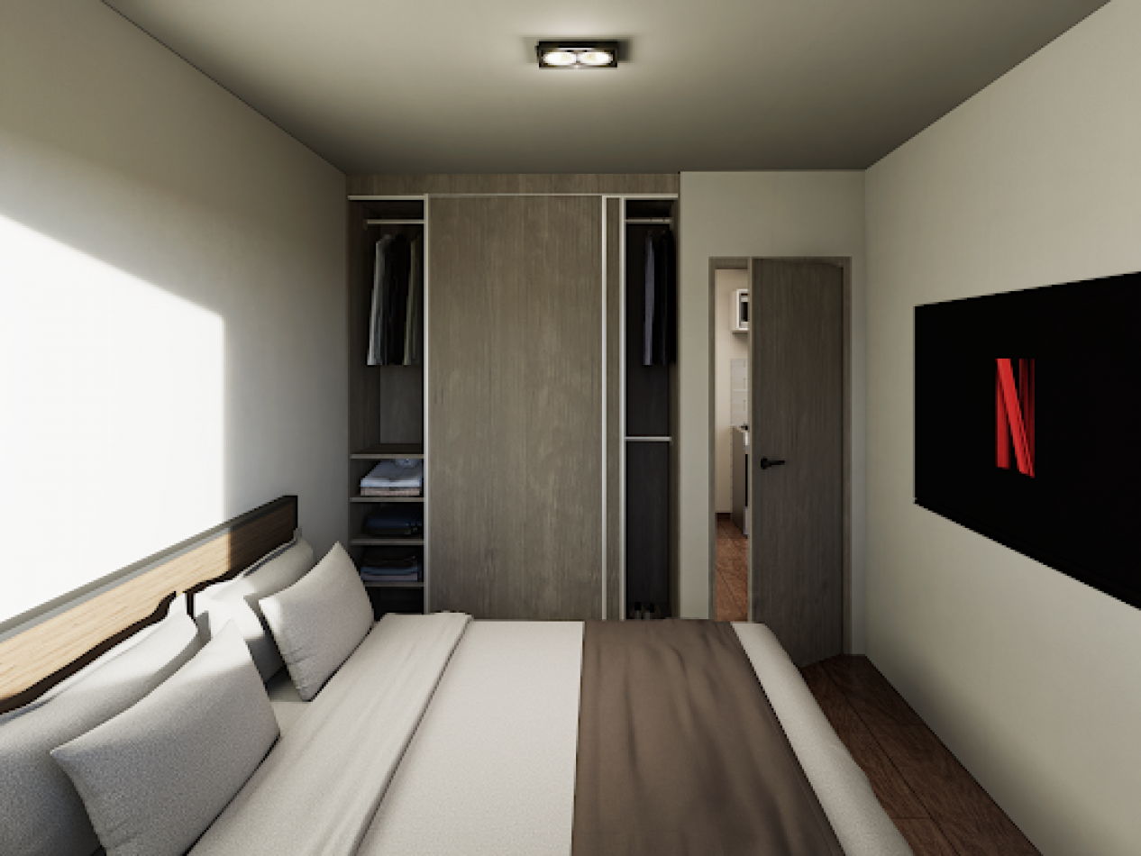 VENTA DEPARTAMENTO UN DORMITORIO SAN JUAN Y JUAN MANUEL  DE ROSAS NOVIEMBRE 2026 ANTICIPO Y CUOTAS FIJAS EN DOLARES