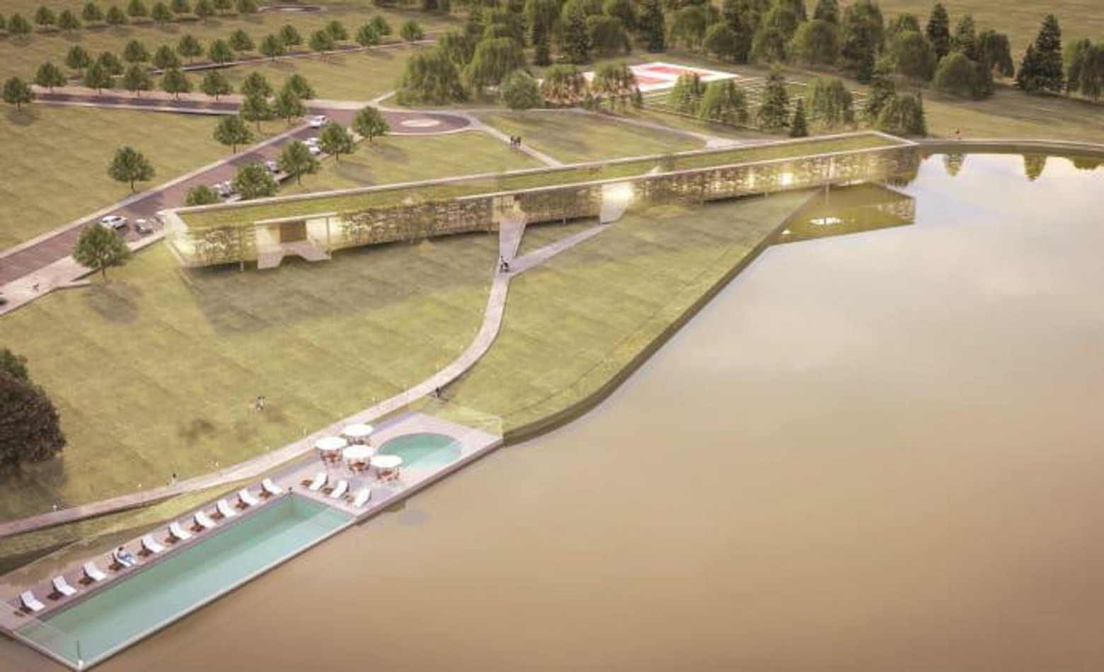 BARRIO PRIVADO VENTA TERRENO VIDA CLUB DE CAMPO 1172 M2  FONDO NORTE A RESERVORIO PLUVIAL CON EXCELENTE UBICACION