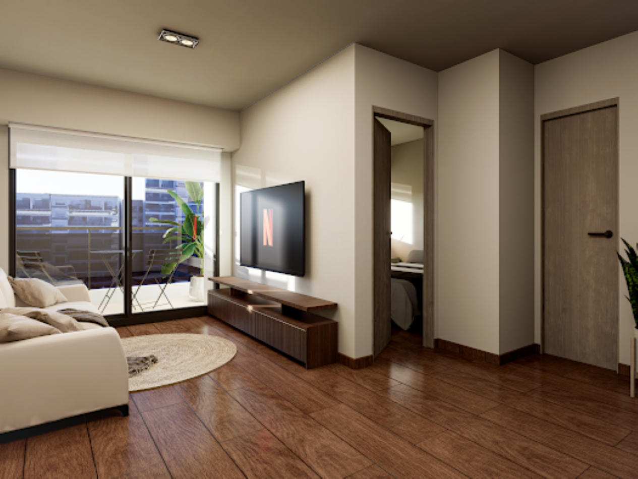 VENTA MONOAMBIENTE PISO 8 SAN JUAN Y JUAN MANUEL DE ROSAS FINANCIADO ENTREGA NOVIEMBRE 2026