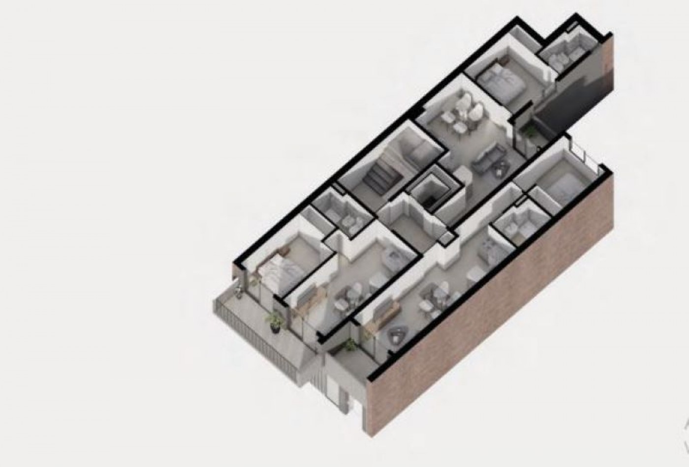 VENTA DEPARTAMENTO UN DORMITORIO CONTRAFRENTE PRESIDENTE ROCA E ITUZAINGO ENTREGA 2027