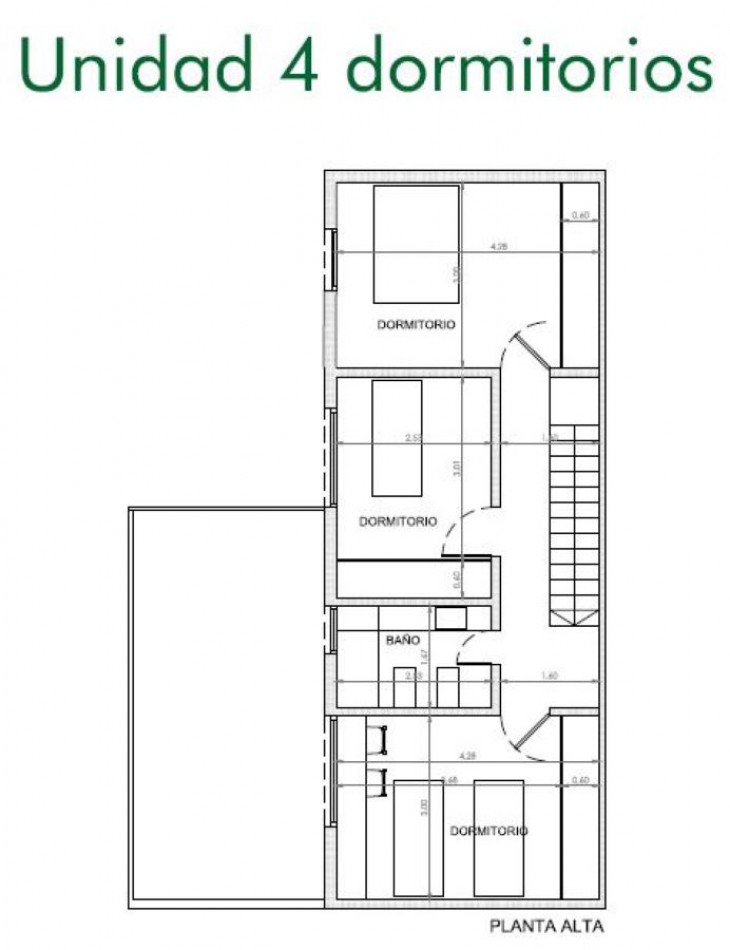 VENTA DEPARTAMENTO TRES DORMITORIOS PARADA 13