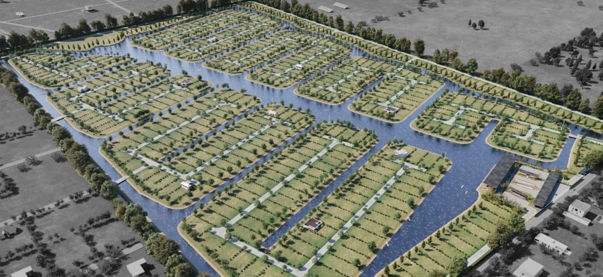 FUNES VENTA  TERRENO AGUADAS LAKE !