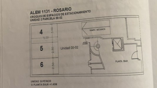 APTO CREDITO HIPOTECARIO VENTA DEPARTAMENTO DOS DORMITORIOS CON COCHERA ALEM 1100 BARRIO MARTIN FRENTE AL LASALLE