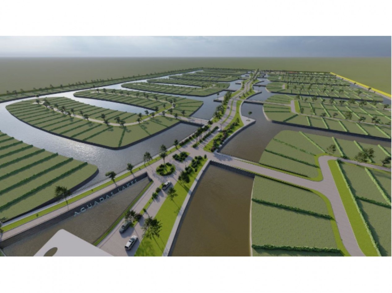 FUNES VENTA DEL MEJOR TERRENO AGUADAS LAKE !