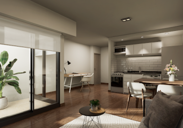 VENTA DEPARTAMENTO UN DORMITORIO SAN JUAN Y JUAN MANUEL  DE ROSAS NOVIEMBRE 2026 ANTICIPO Y CUOTAS FIJAS EN DOLARES